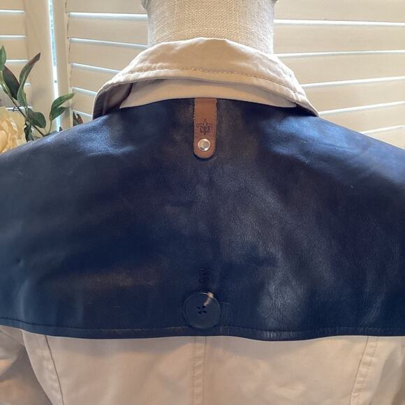 MACKAGE MONTREAL ESTELA BEIGE ZIP TRENCH COAT SIZE SMALL 1197 - Picture 6 of 10